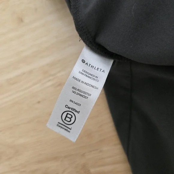 Athleta Sutton Joggers Womens 10 Charcoal Gray Hiking Pants Outdoor Cargo Pocket - Picture 4 of 9